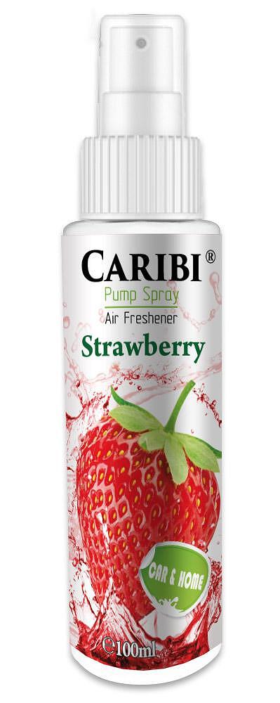 CARIBI Pumpás Illatosító 100ml Strawberry