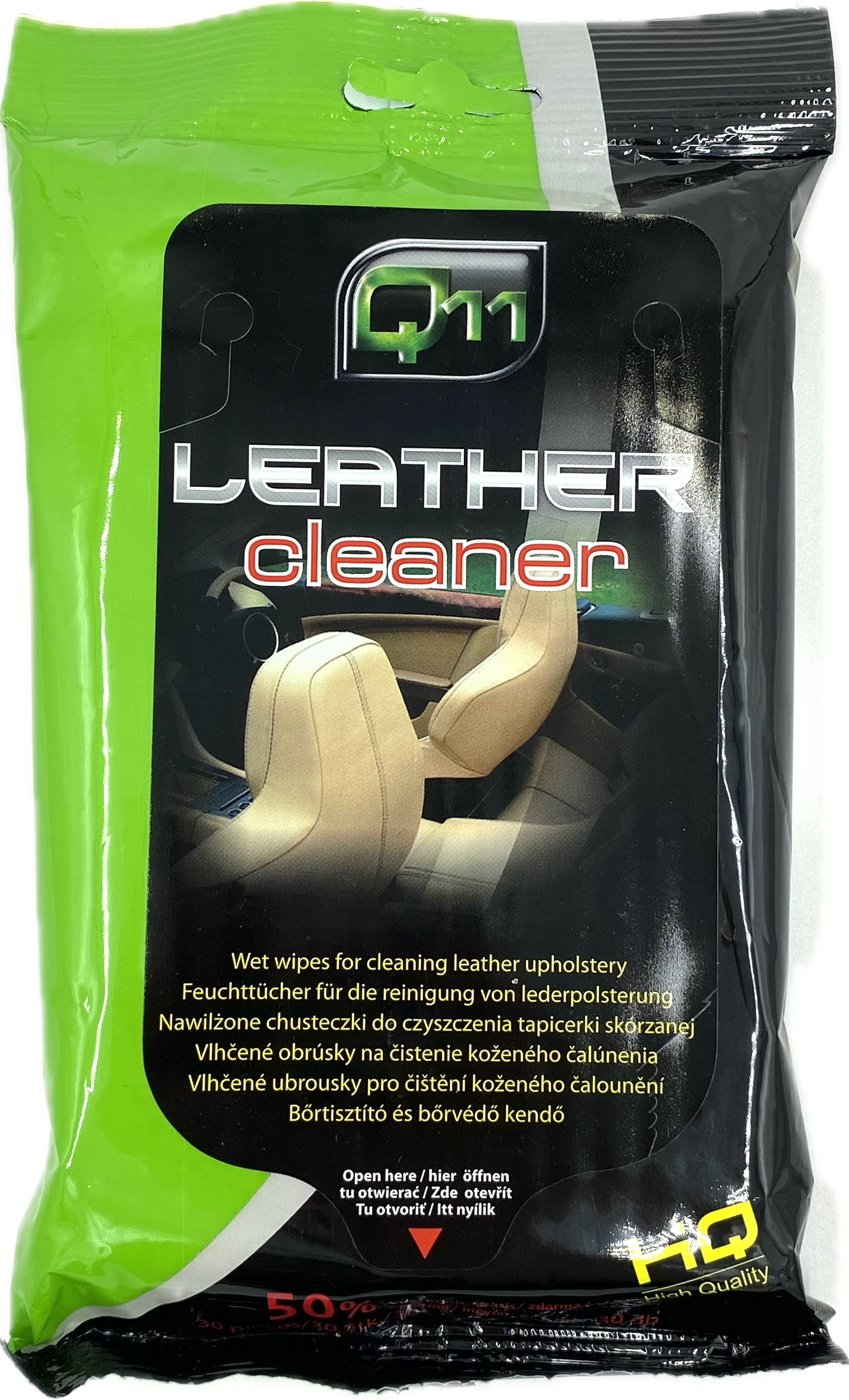 Q11 Bőrápoló és tisztító kendő - 30 db